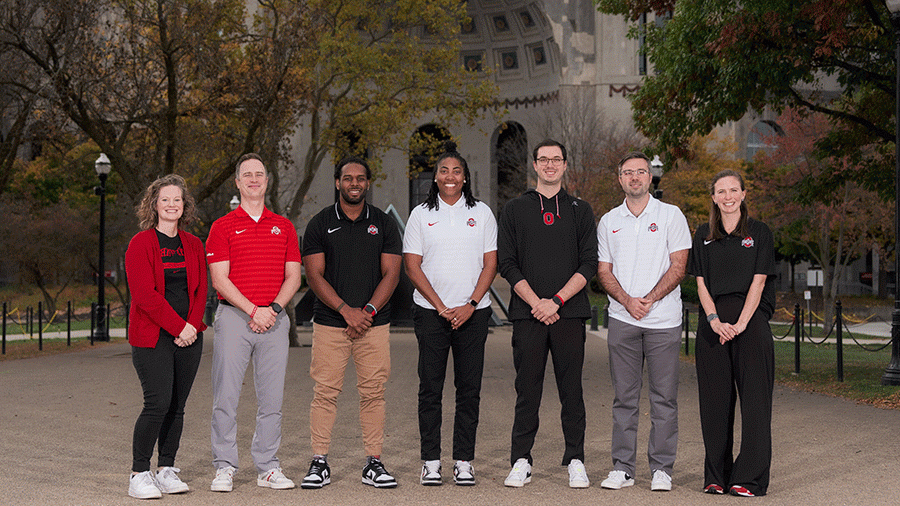 The SPAWS team, from left: Liz Sanborn, Jamey Houle, Alex Long, Charron Sumler, Sam Davis, Justin Worley and Sydney Mack
